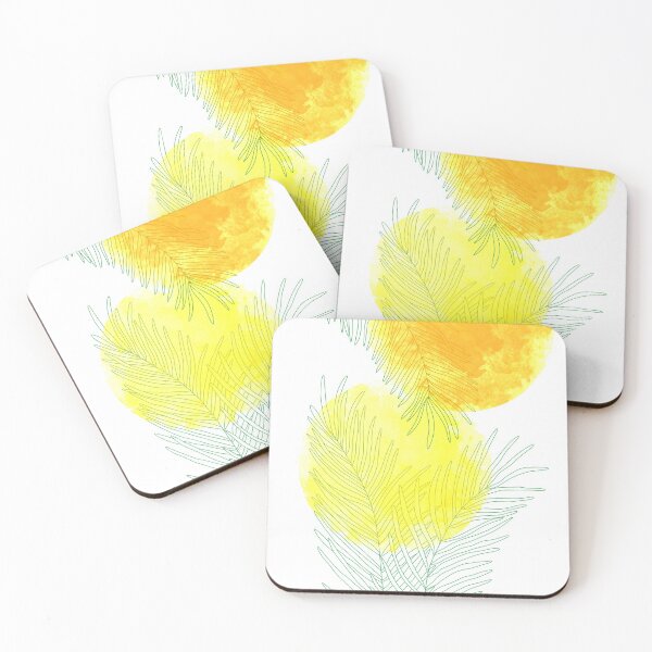 Item preview, Palm leaf sunset sunrise  designed and sold by PomegreeStudio.