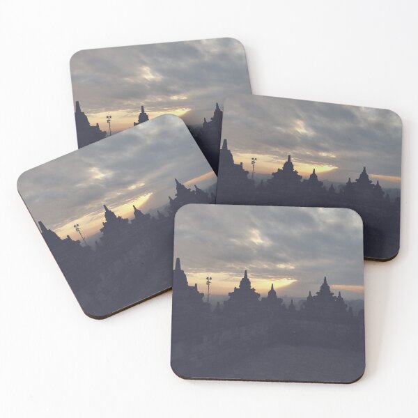 Item preview, Borobudur Temple Sunrise View designed and sold by traveltheory.