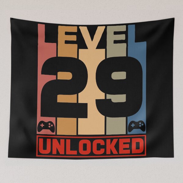 Item preview, Level 29 Unlocked - Born in 1992 Gaming - 29th Birthday Anniversary Video Game Father's Day Christmas Present. designed and sold by ALITOPRINCE.