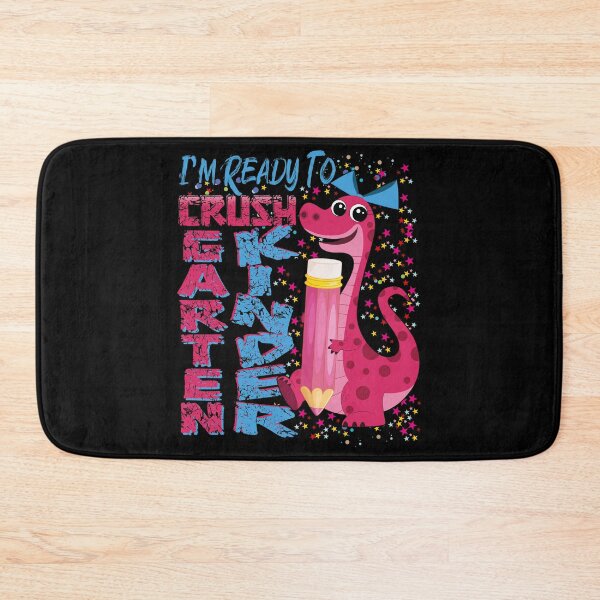 Item preview, I'm Ready To Crush Kindergarten Dinosaur Back to School Girls  designed and sold by YAHIA-14.