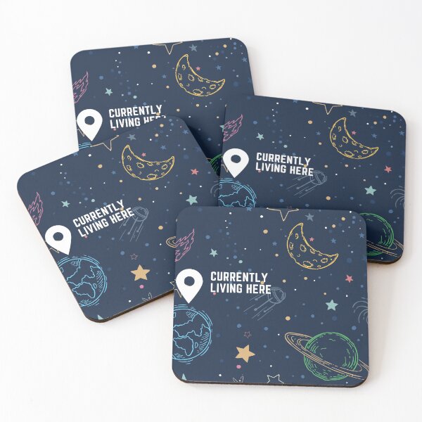 Item preview, Space funny alien earth designed and sold by DOYOUEVENTREND.