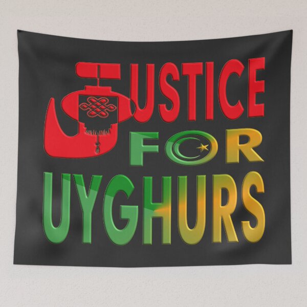 Item preview, JUSTICE FOR UYGHURS  designed and sold by Ralek.
