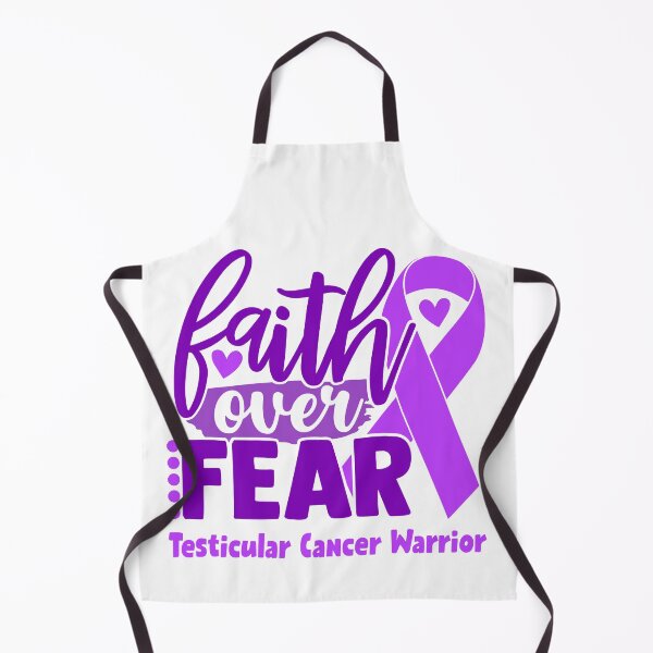Item preview, Faith Over Fear Testicular Cancer Warrior designed and sold by largellie.