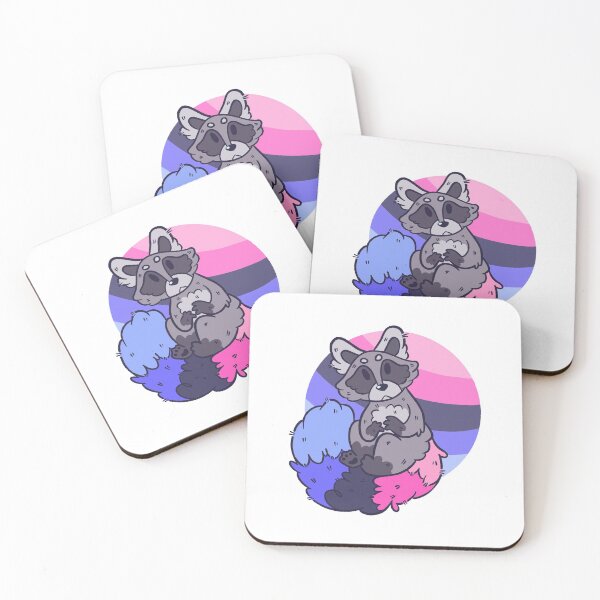 Item preview, Pride Raccoon OMNISEXUAL designed and sold by Epoxxalypz.