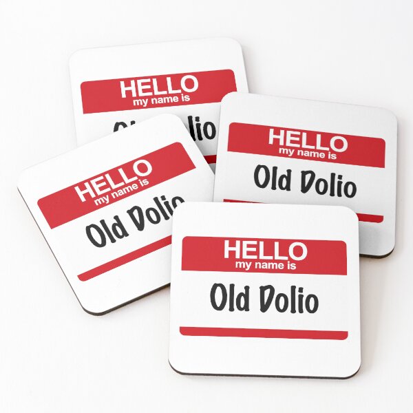 Item preview, Old Dolio nametag designed and sold by BoxerBeardCo.