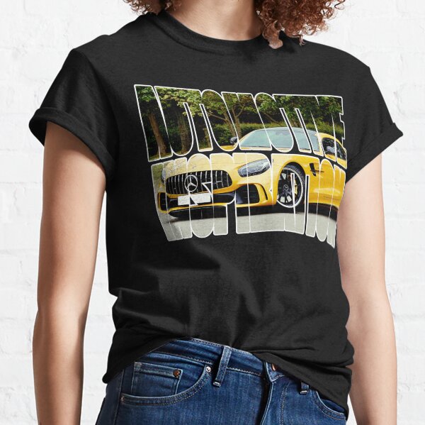 Large Mercedes Benz Black AMG GT Slim Fit T-Shirt Large Mercedes Benz Black AMG GT Slim Fit T-Shirt