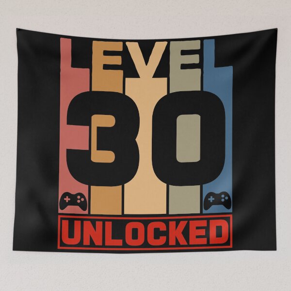Item preview, Level 30 Unlocked - Born in 1991 Gaming - 30th Birthday Anniversary Video Game Father's Day Christmas Present. designed and sold by ALITOPRINCE.