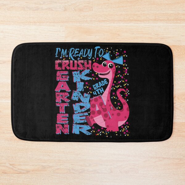 Item preview, I'm Ready To Crush Kindergarten Dinosaur Back to School Girls 4Th Grade  designed and sold by YAHIA-14.