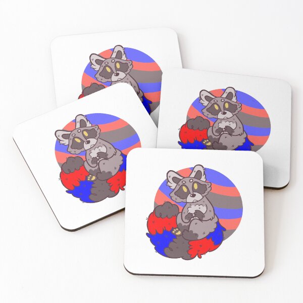 Item preview, Pride Raccoon POLYAMOROUS designed and sold by Epoxxalypz.