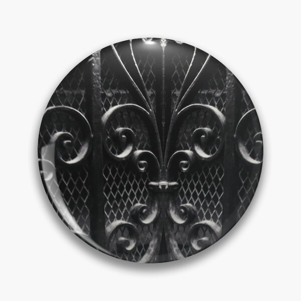 Item preview, Black Ornamental Architecture Gate in Paris, France designed and sold by LaceySkies.