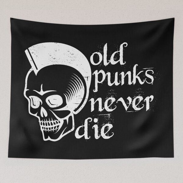 Item preview, Old Punks Never Dies designed and sold by LarrysDesigns.