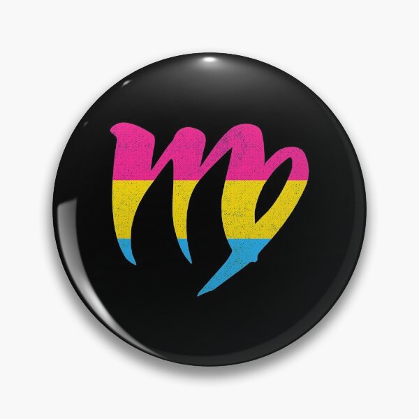 Item preview, Pansexual Virgo Pride Flag Zodiac Sign designed and sold by Patrick Hiller.