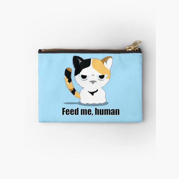 Item preview, Feed me human - Grumpy Cat Calico designed and sold by sunsunyy.