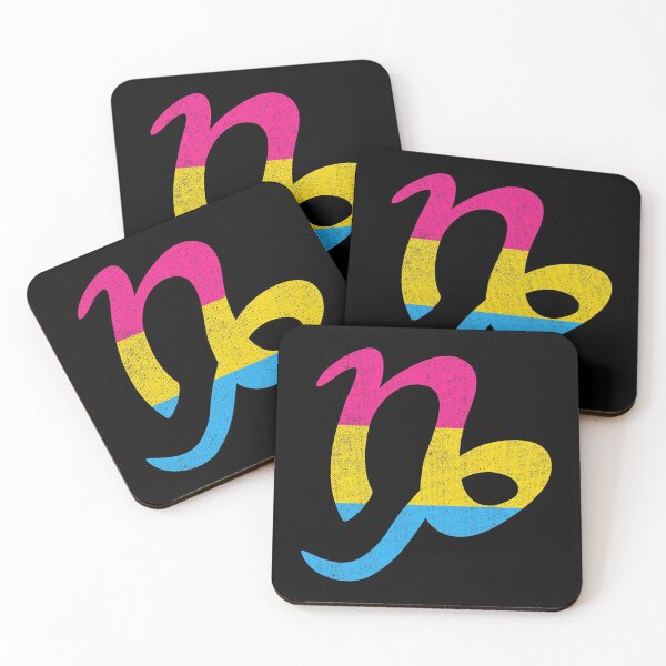 Item preview, Pansexual Capricorn Pride Flag Zodiac Sign designed and sold by Patrick Hiller.