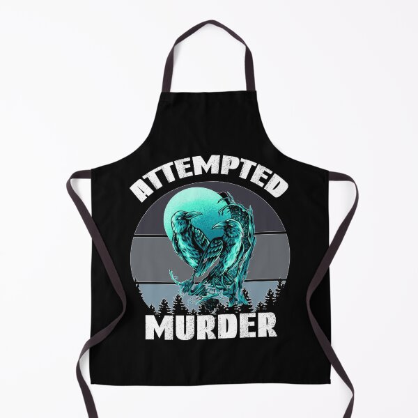 Item preview, Attempted Murder Crows And Ravens, True Crime designed and sold by SportyDogShop.