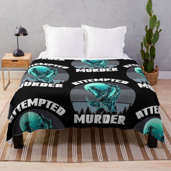 Item preview, Attempted Murder Crows And Ravens, True Crime designed and sold by SportyDogShop.