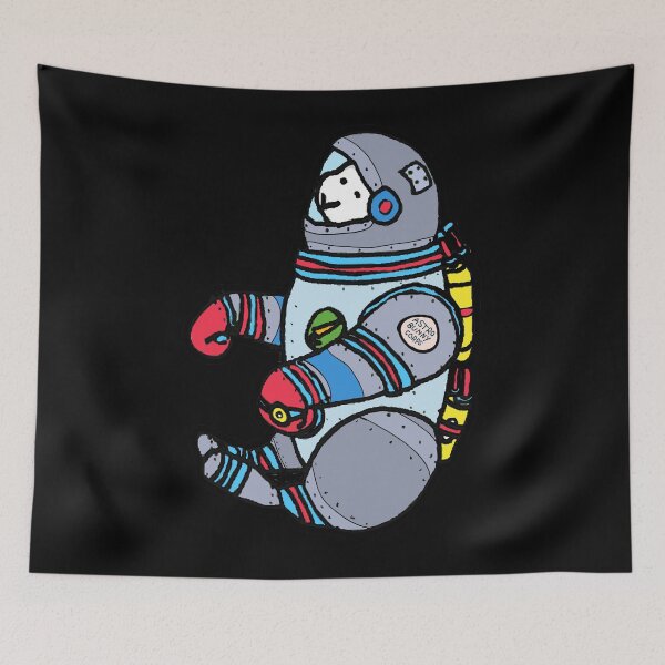 Item preview, Astro Bunny the space astronaut rabbit designed and sold by davidscohen.
