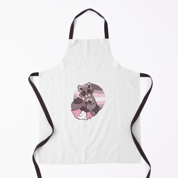 Item preview, Pride Raccoon DEMIGIRL designed and sold by Epoxxalypz.