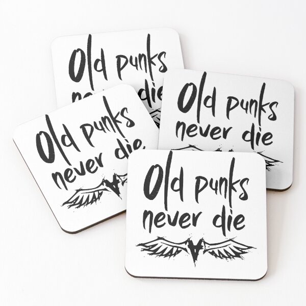 Item preview, Old Punks Never Die designed and sold by LarrysDesigns.