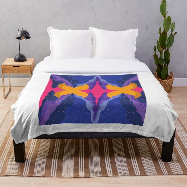 Item preview, Abstract landscape, color sun peaks majestic minimal scene designed and sold by Xoox Art.