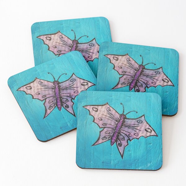 Item preview, Butterfly on Blue designed and sold by HilaryJayne.
