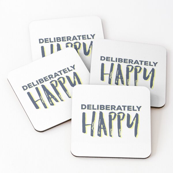 Item preview, Deliberately Happy, Law of Attraction designed and sold by AmazingEcraft.