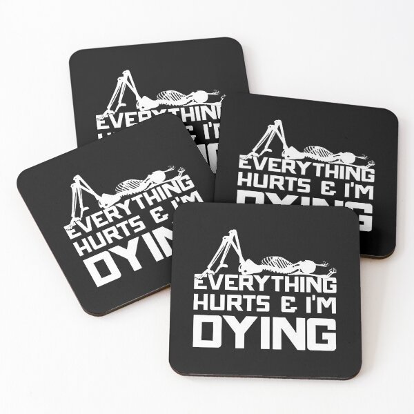 Item preview, Skeleton Everything Hurts And I'M Dying designed and sold by Balll130.
