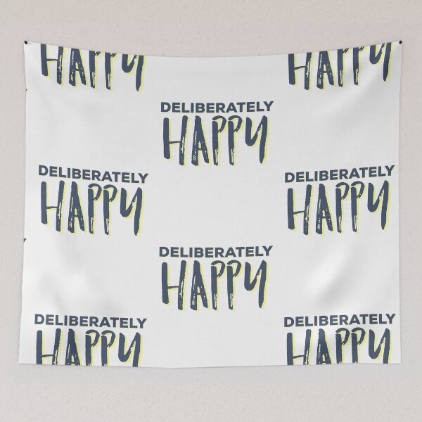 Item preview, Deliberately Happy, Law of Attraction designed and sold by AmazingEcraft.
