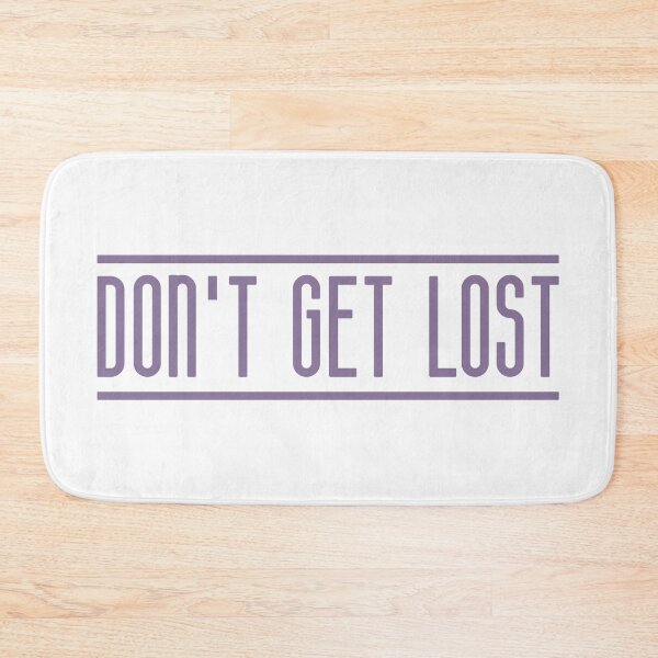 Item preview, Don't Get Lost (Purple) designed and sold by FilipeFerreira.