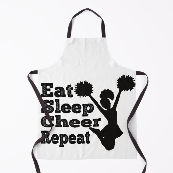 Item preview, Eat Sleep Cheer Repeat designed and sold by LarrysDesigns.