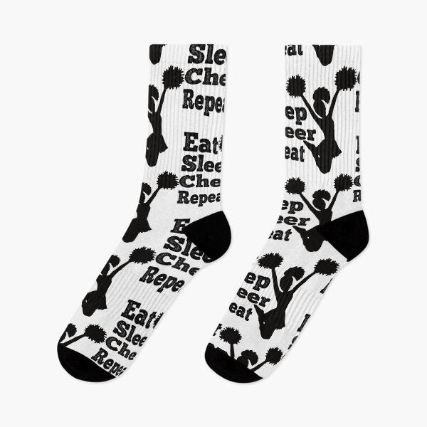 Item preview, Eat Sleep Cheer Repeat designed and sold by LarrysDesigns.