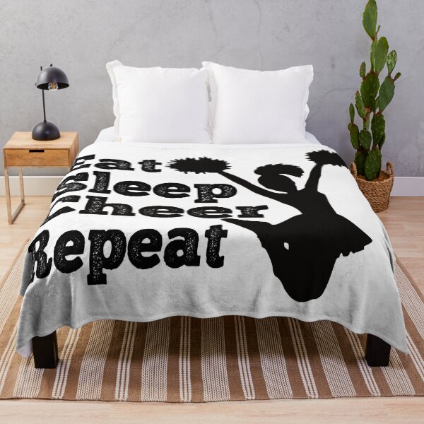 Item preview, Eat Sleep Cheer Repeat designed and sold by LarrysDesigns.