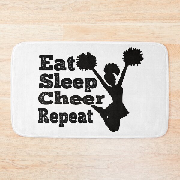 Item preview, Eat Sleep Cheer Repeat designed and sold by LarrysDesigns.