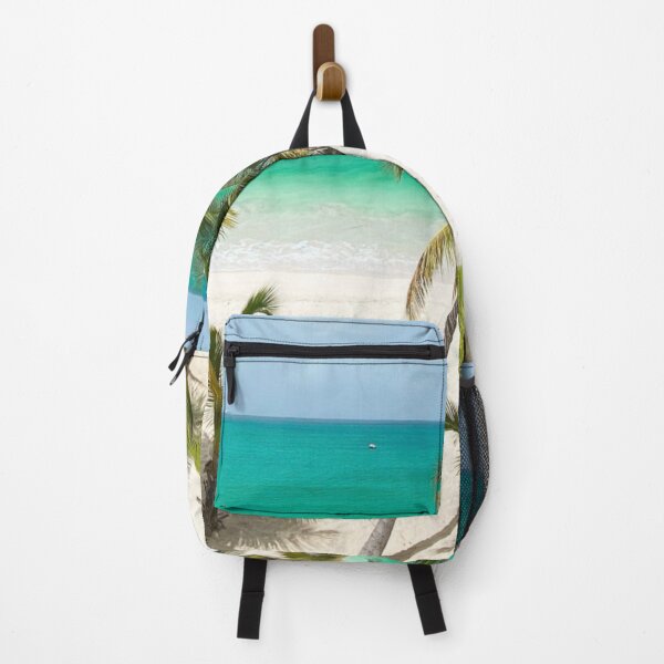 Item preview, Beautiful Summer Day At The Beach With Palm Trees designed and sold by Barolina.