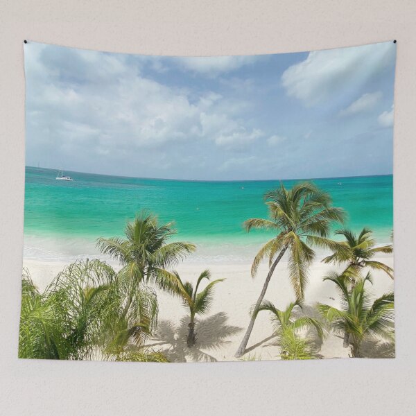 Item preview, Beautiful Summer Day At The Beach With Palm Trees designed and sold by Barolina.