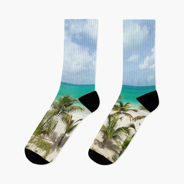 Item preview, Beautiful Summer Day At The Beach With Palm Trees  designed and sold by Barolina.