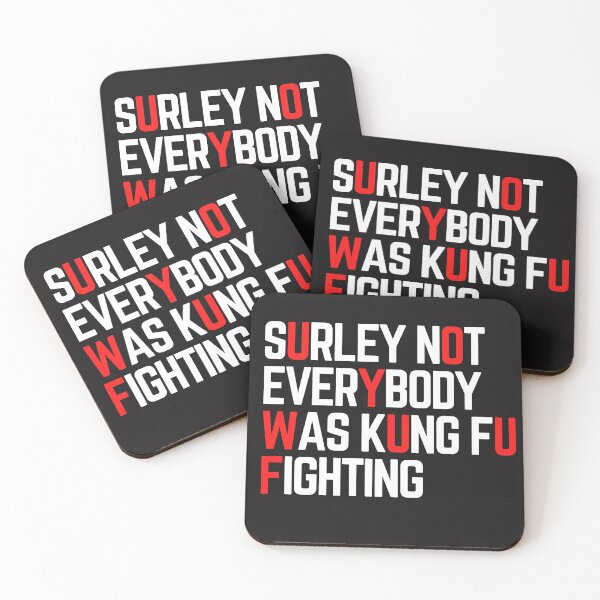 Item preview, Surely Not Everybody Was Kung Fu Fighting Classic T-Shirt designed and sold by Teeeventshop.
