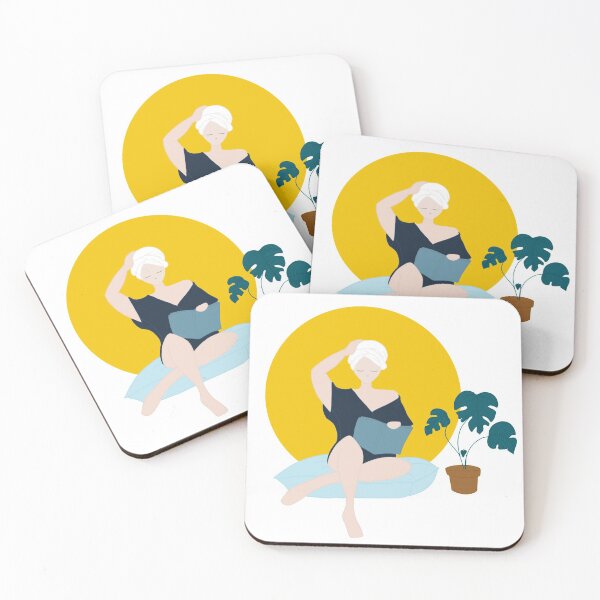 Item preview, Home comfort | Woman and plant designed and sold by PomegreeStudio.