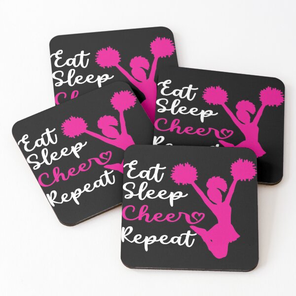 Item preview, Eat Sleep Cheer Repeat designed and sold by LarrysDesigns.