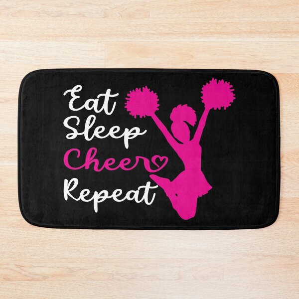 Item preview, Eat Sleep Cheer Repeat designed and sold by LarrysDesigns.
