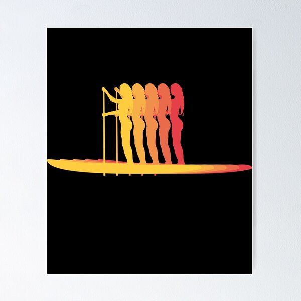 Item preview, SUP | Stand Up Paddle Boarding | Paddle On | Sunset Design designed and sold by justjonboy.