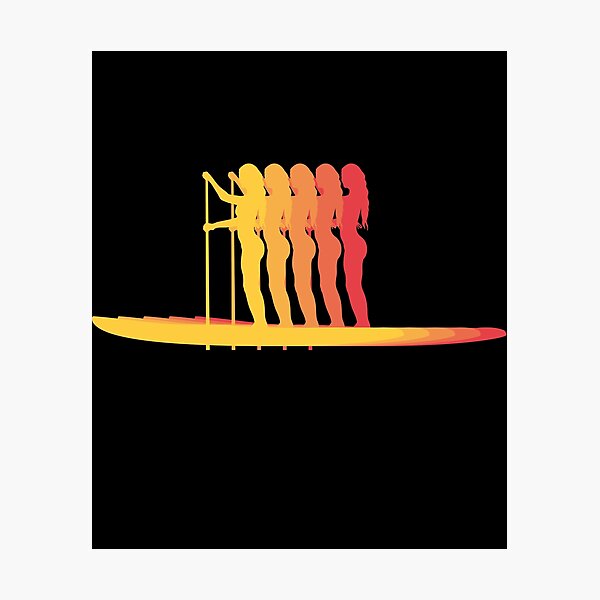 Item preview, SUP | Stand Up Paddle Boarding | Paddle On | Sunset Design designed and sold by justjonboy.