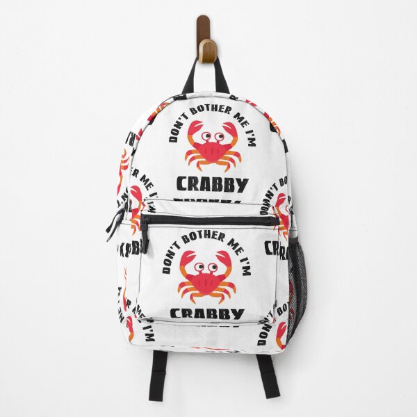 Item preview, Don't Bother Me Im Crabby, Crab Puns designed and sold by SportyDogShop.