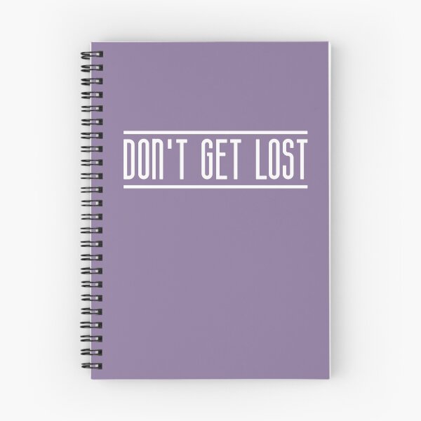 Item preview, Don't Get Lost (Purple BG) designed and sold by FilipeFerreira.