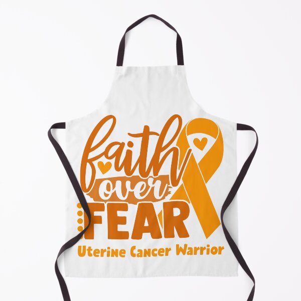 Item preview, Faith Over Fear Uterine Cancer Warrior designed and sold by largellie.