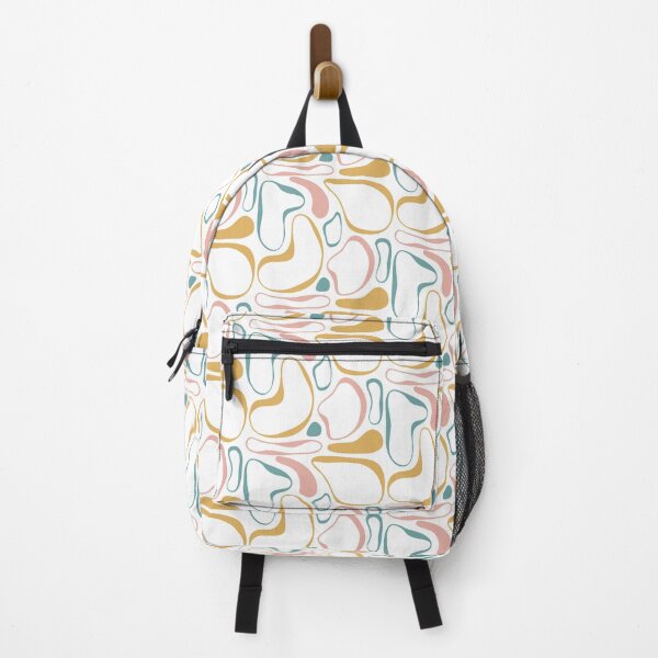 Item preview, Minimalist art with colored rounded shapes designed and sold by parkinsmack.