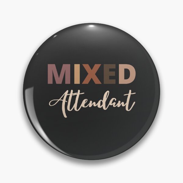 Item preview, Mixed Race Attendant designed and sold by LAST WEEK'S STOLEN AESTHETICS.