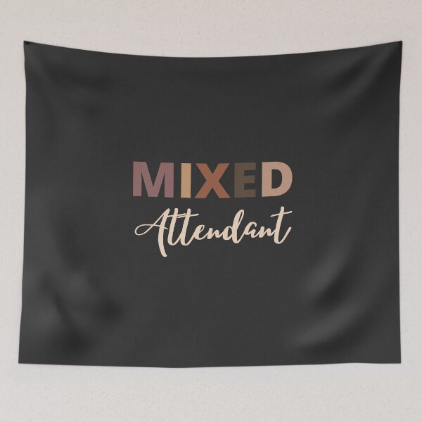 Item preview, Mixed Race Attendant designed and sold by LAST WEEK'S STOLEN AESTHETICS.