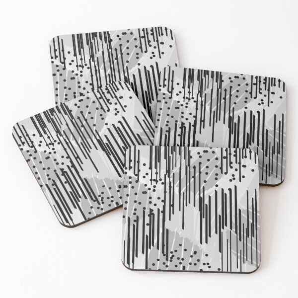 Item preview, Black White Ash Abstract Design  designed and sold by Nipuni Happitiya.