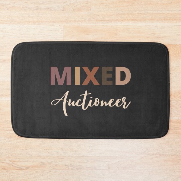 Item preview, Mixed Race Auctioneer designed and sold by LAST WEEK'S STOLEN AESTHETICS.